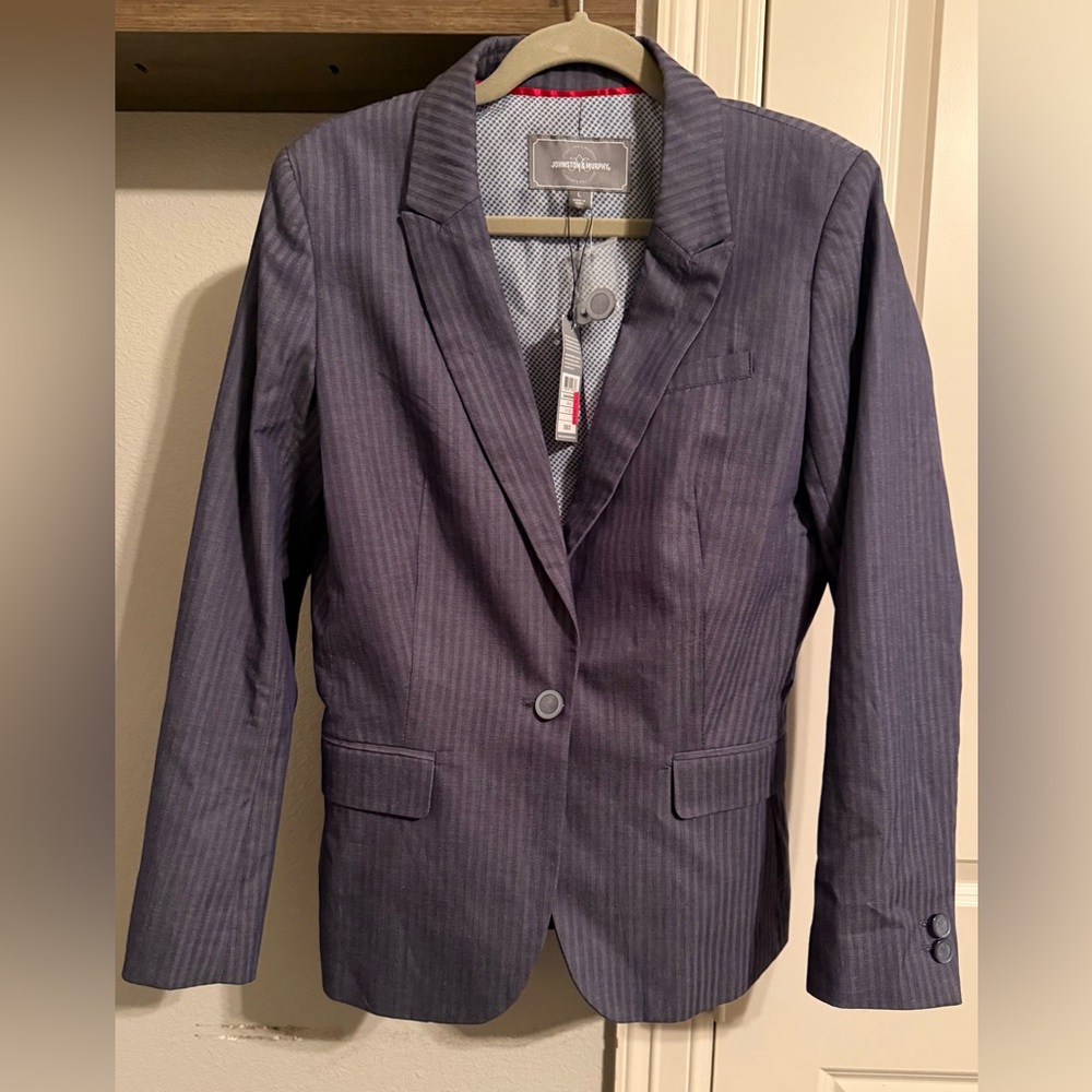 Johnston & Murphy Denim Blazer NWT